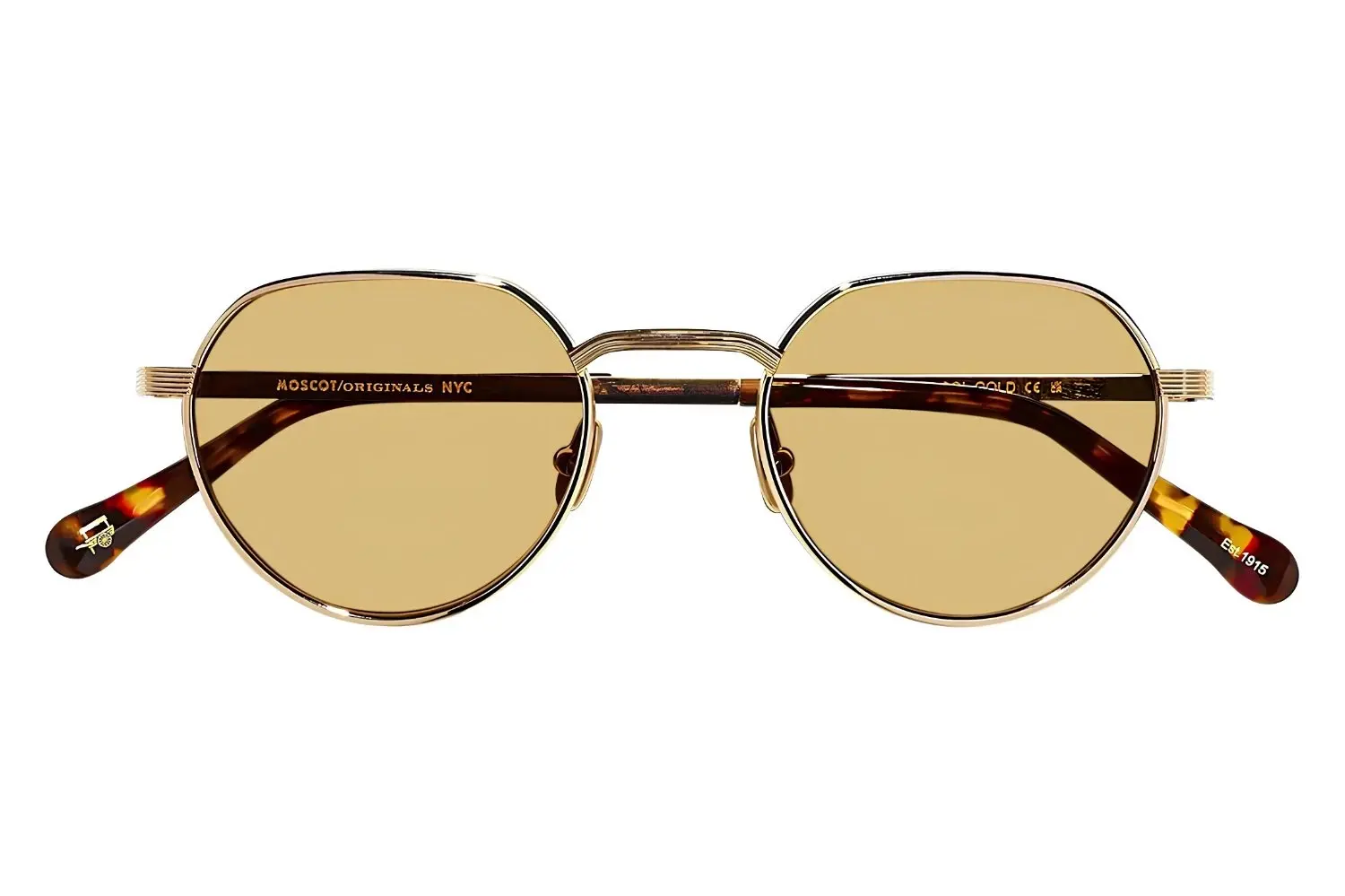 Moscot Smendrik Sun Gold 51 Amber