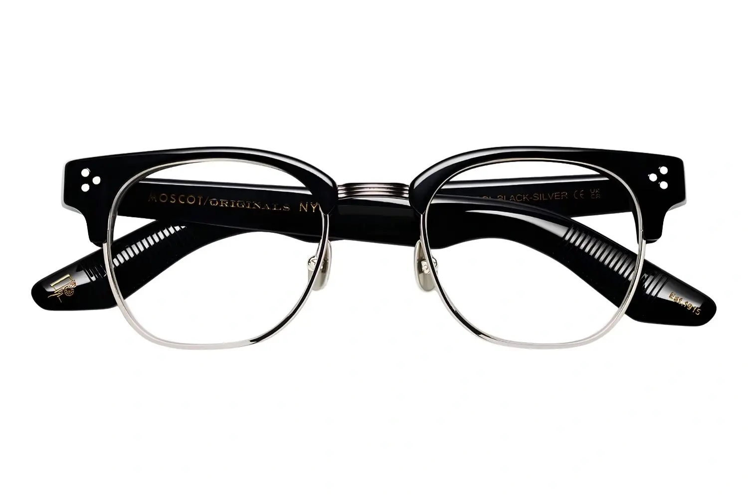 Moscot Tinif Black/Silver 48