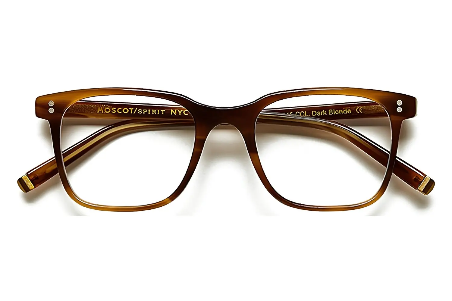 Moscot Travis Dark Blonde 50