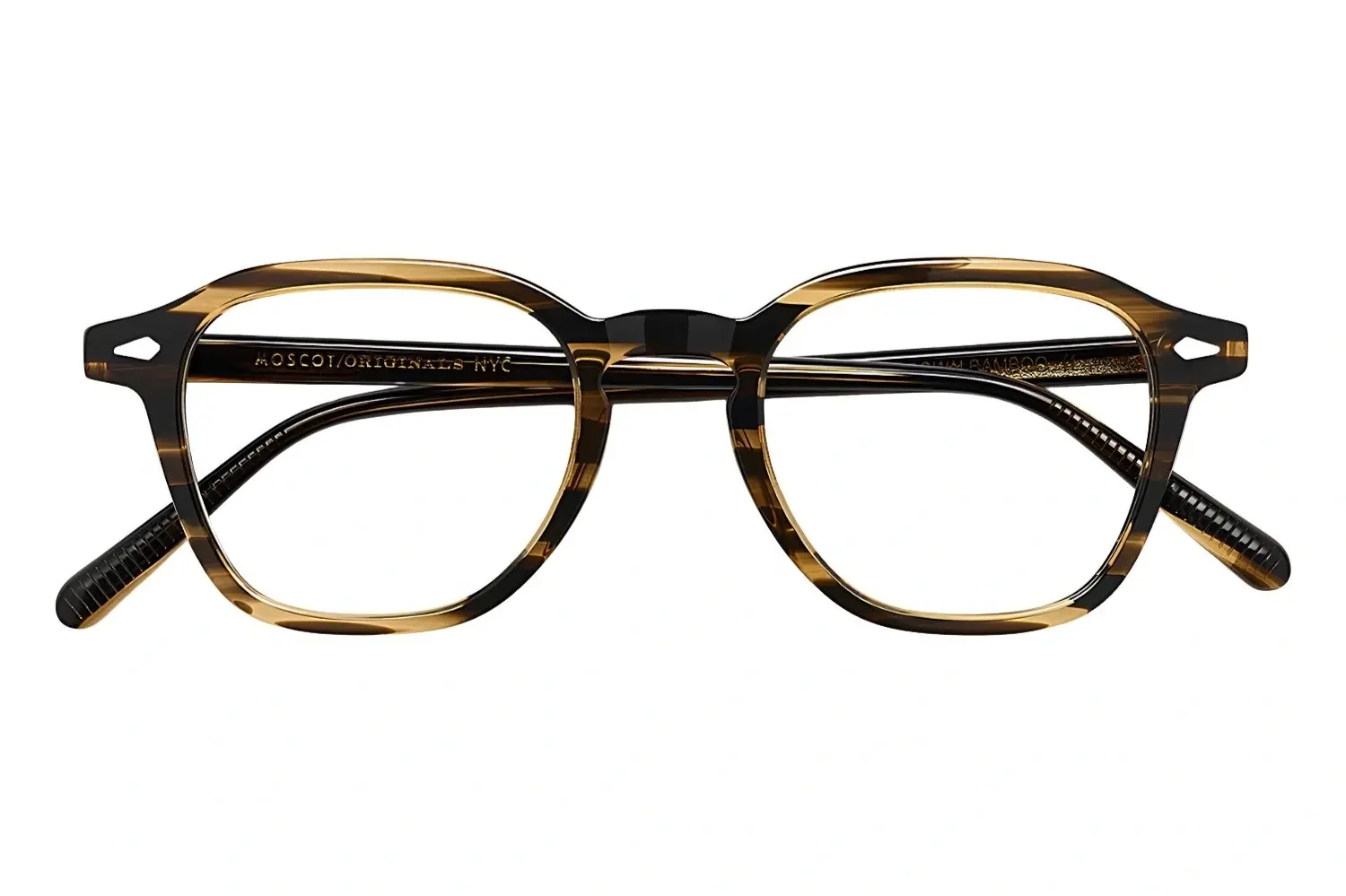 Moscot Vantz Brown Bamboo 50