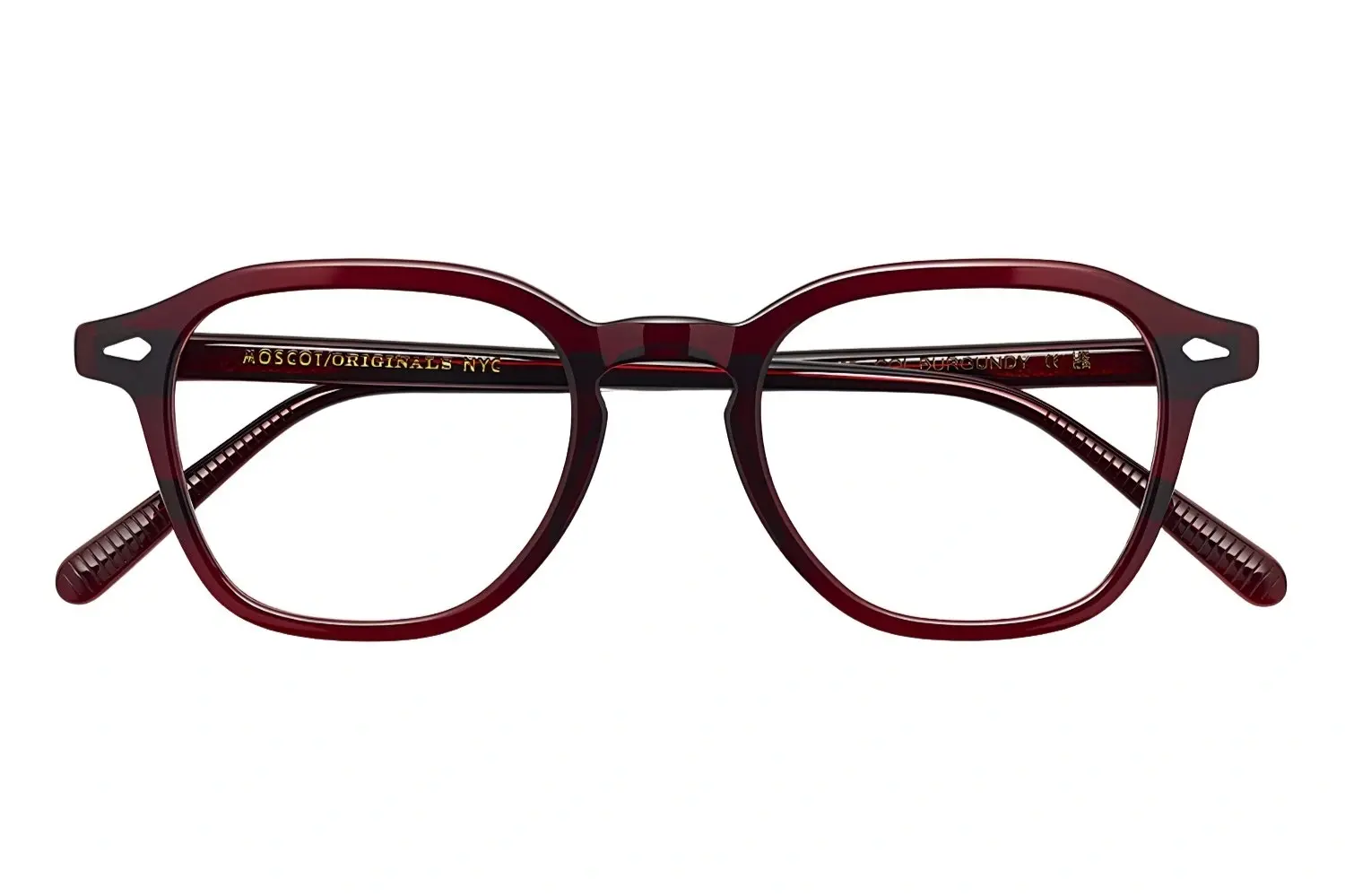 Moscot Vantz Burgundy 47