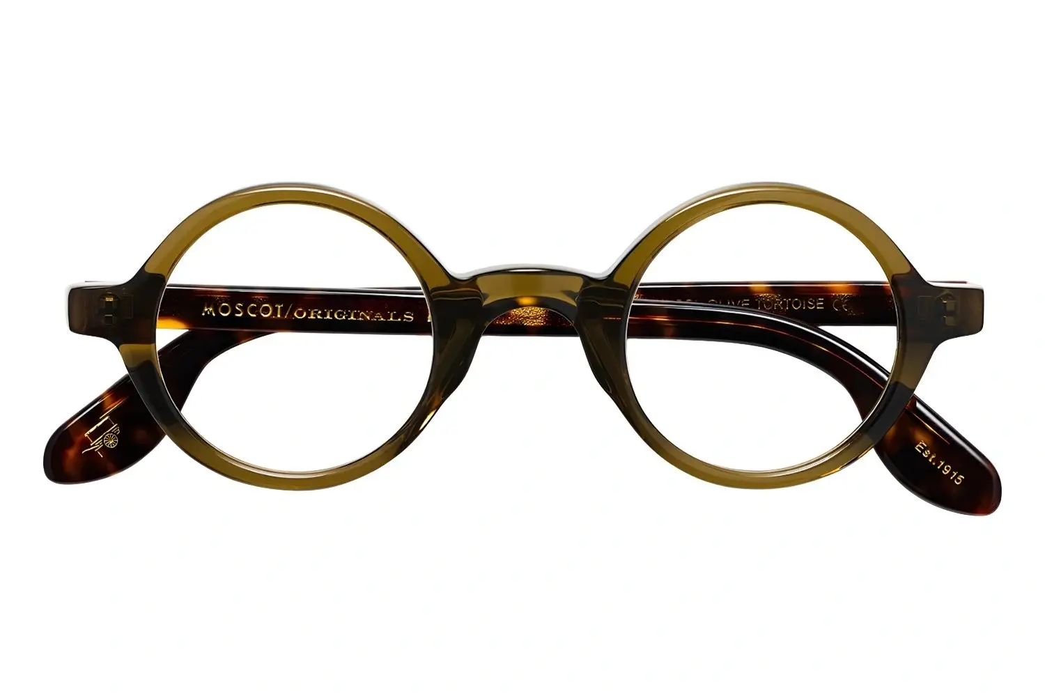 Moscot Zolman 42 Olive/Tortoise
