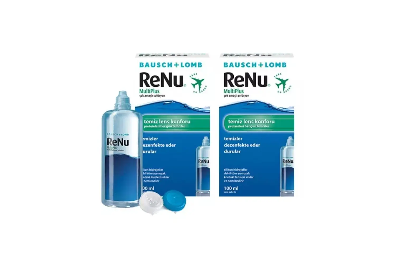 RENU MULTI PLUS 2 X 100 ml (Seyahat Boy)