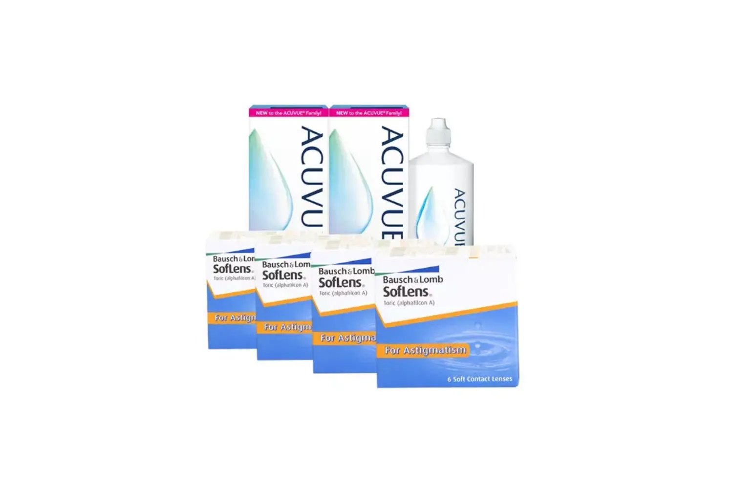 Soflens for Astigmatism Kombi Set 4 Kutu