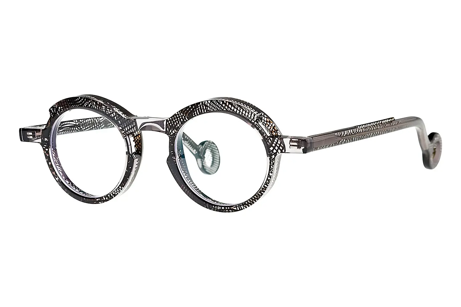 Theo Jackson 001 Transparent Graphite Grey