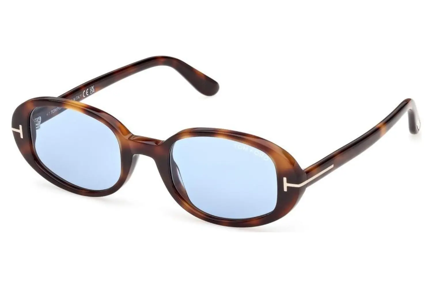 Tom Ford FT1364 52N 49 Koyu Havana Yeşil Unisex Güneş Gözlüğü