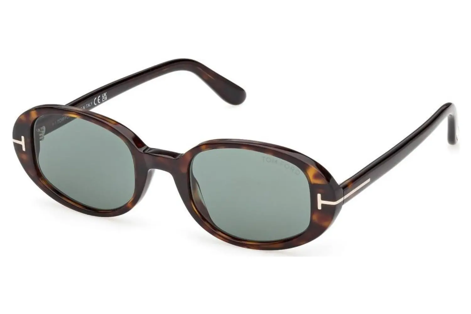 Tom Ford TF1364 01A Koyu Havana Yeşil Unisex Güneş Gözlüğü