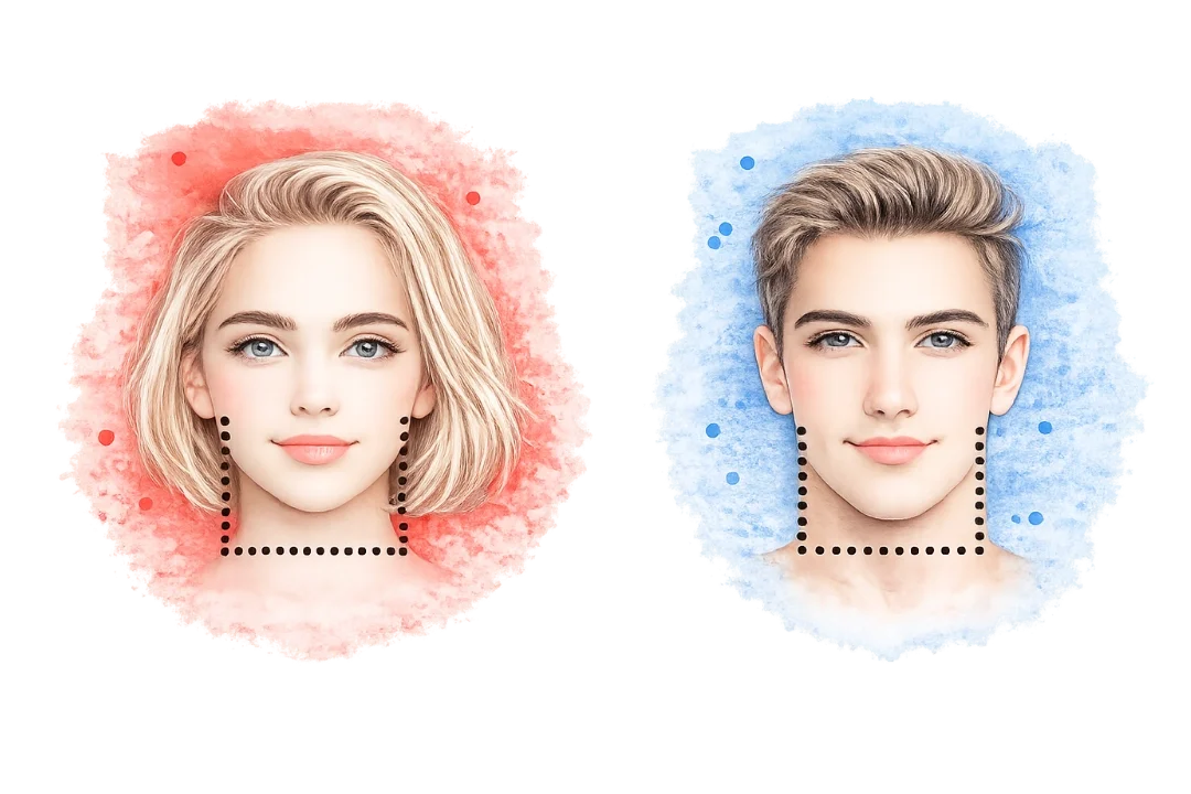 Dikdörtgen Yüz Şekli