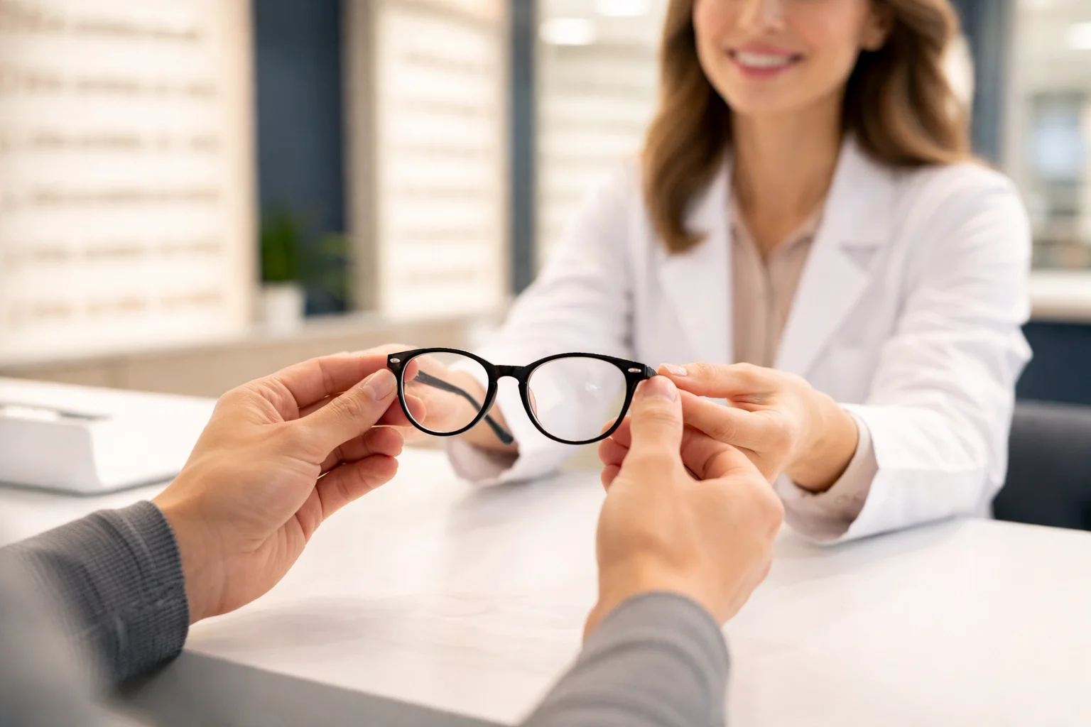 CK Optik — in-store service and eyewear