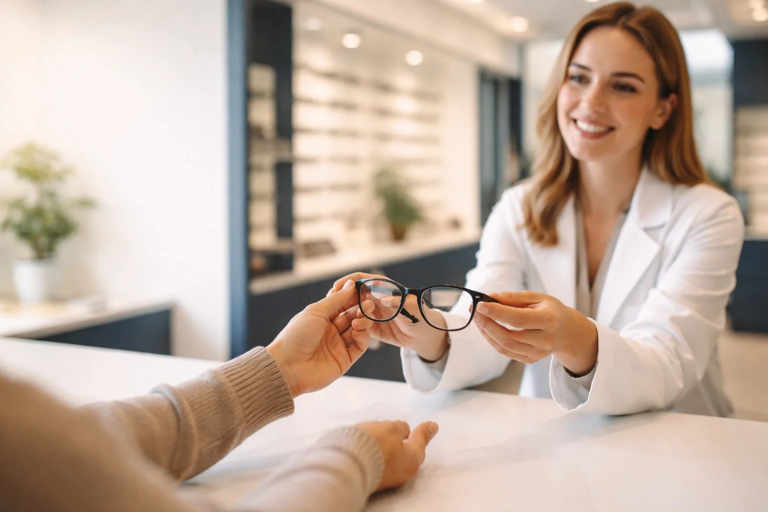 CK Optik — prescription glasses consultation