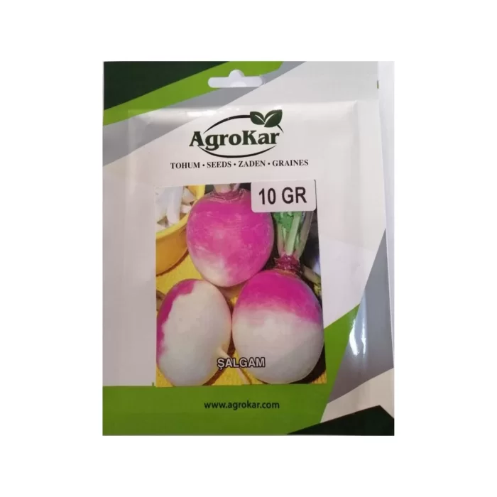 Agrokar Şalgam Tohumu 10gr 1 Paket