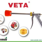 Veta VT-D-H1 İlaçlama Tabancası Tetikli Komple 15cm Metal