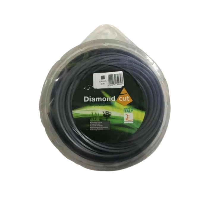 Diamond Misina 3.5MM 35 Metre 4 Köşe Gri Misina