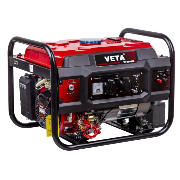 Veta VT350JM Benzinli Marşlı Jeneratör 2.8KVA Monofaz
