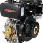 Kama KDK1100FE Marşlı Dizel Motor 15HP Kamalı