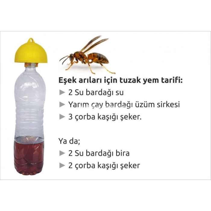 Şapka Tip Sinek Tuzağı Sivrisinek Karasinek Tuzak Yabani arı
