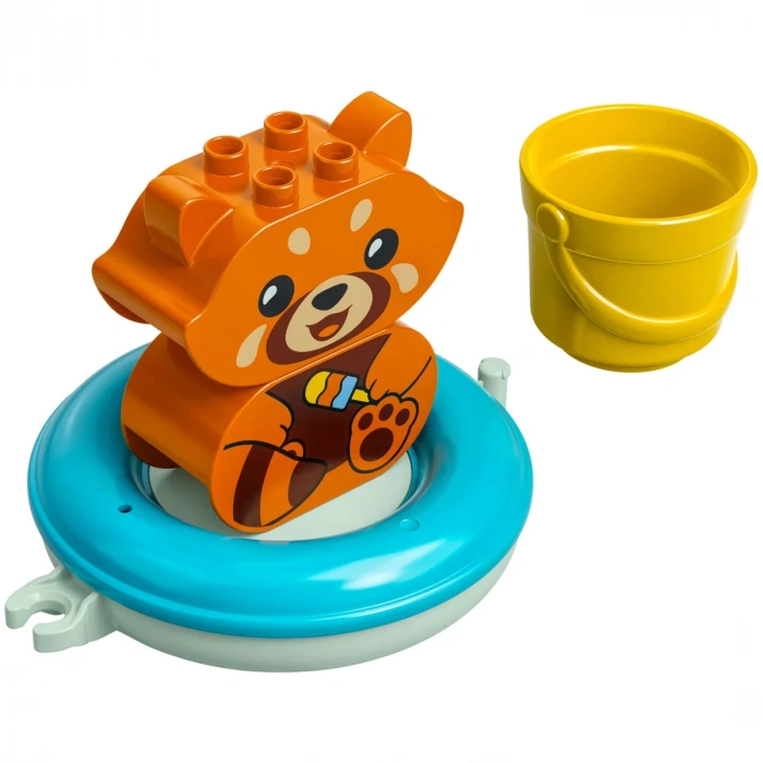 Lego Duplo İlk Banyo Zamanı Eğlencesi Yüzen Kırmızı Panda 10964
