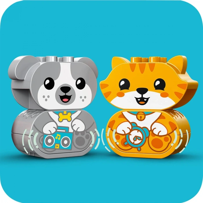 Lego Duplo Sesli İlk Yavru Köpeğim Ve Yavru Kedim 10977