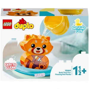 Lego Duplo İlk Banyo Zamanı Eğlencesi Yüzen Kırmızı Panda 10964