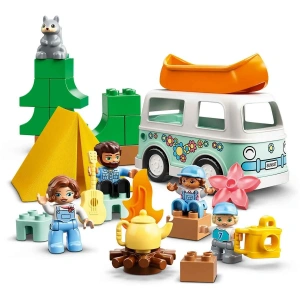 Lego® Duplo® Kasabası Ailece Karavan Macerası 10946 Çocuklar İçin Kamp Temalı Yapım, Oyun Ve Öğrenme Oyuncağı (30 Parça)
