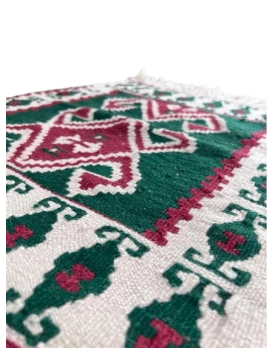 El Dokuması Halı Kilim Yolluk Paspas - 55x47 cm