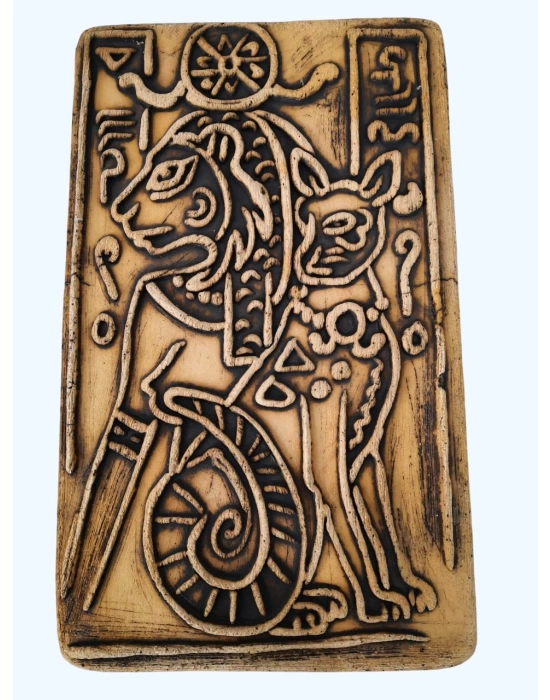 Vintage Kil Tablet Aoa Ölçü 31X52Cm
