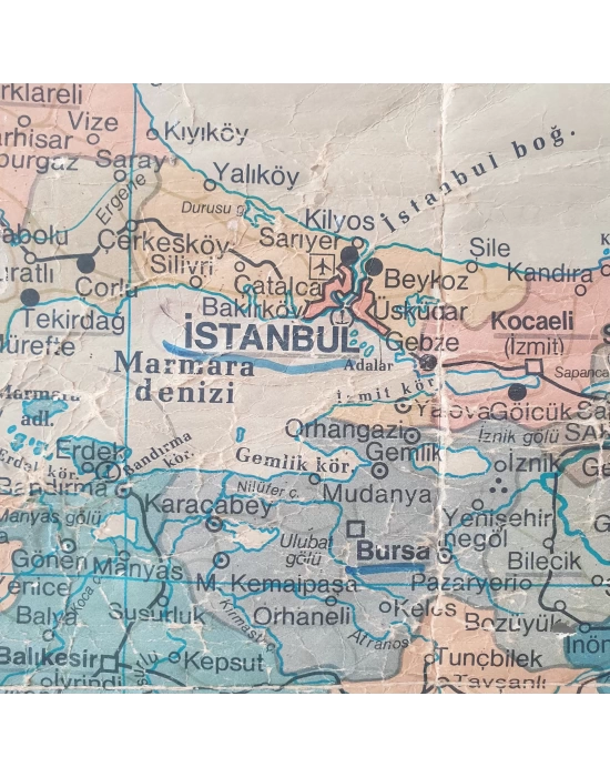 Türkiye Cumhuriyeti Haritası