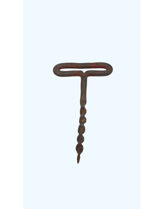 El Yapimi Metal El Aleti Ahşap Delme Ölçü 8,5X0,8X14,5 Cm