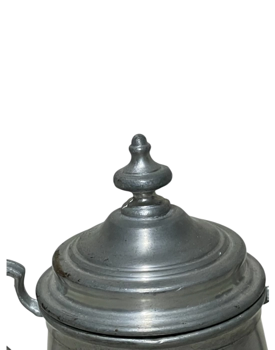 Vintage International Pewter Kapaklı Şekerlik