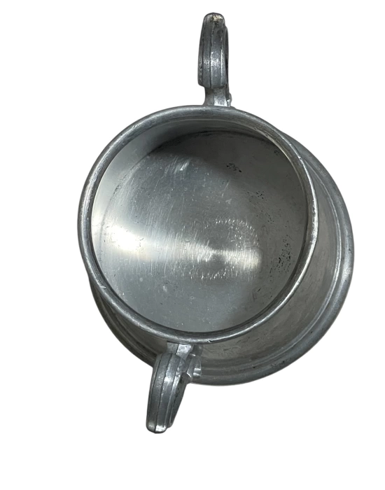 Vintage International Pewter Kapaklı Şekerlik