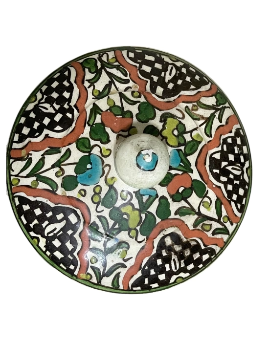 Vintage Kütahya Seramik Kapaklı Kase