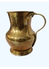 Bakır Üzeri Pirinç Kaplama Maşrafa Aoa Ölçü 13X15Cm 17Cm Yüksekliği