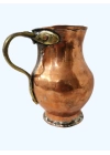 Bakır Maşrapa Aoa Ölçü 11X14Cm 16Cm Yüksekliği