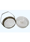 Kristal Şekerlik Aoa Ölçü 20Cm Çapi 18Cm Yükseklik