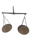 ÇİFT KEFELİ ANTİKA TERAZİ