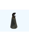 Nostaljik Antika Çan İçi Boş Çap 7,5 Cm H 12,5 Cm Ölçü Çap 7,5 Cm H 12,5 Cm