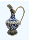 Orta Boy Seramik El Boyamali İbrik Aoa Ölçü 10X14Cm 20Cm Yüksekliği