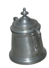 Vintage International Pewter Kapaklı Şekerlik