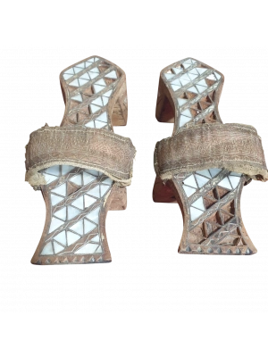 Sedefli ahşap nalın