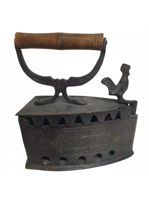 Antika kömürlü ütü