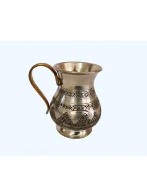 Ağır İşlemeli Bakır Bardak