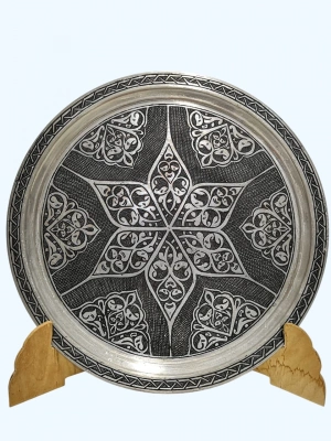 Ağır İşlemeli Elde Dövme Tepsi