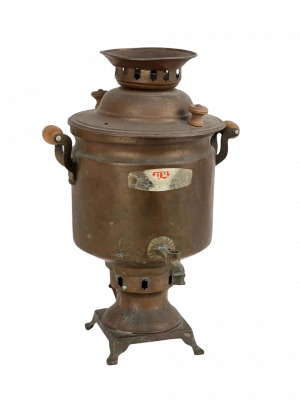 Antika Bakır Semaver