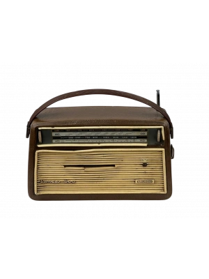 Antika Grundig Radyo Ölçü 29X8 Cm H 19 Cm