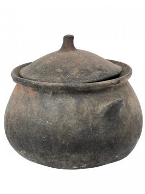 Antika Toprak Güveç Küp Bakraç