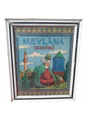 Çerçevelivvmevlana tablosu