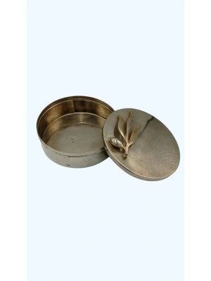 Dekoratif Metal Taki Kutusu Ölçü 15X15X5 Cm