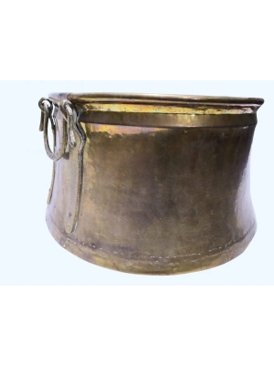 Dövme Bakır Geçmeli Kazan
