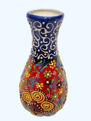 El Boyamasi Kütahya Porselen Vazo