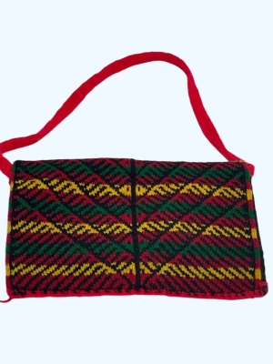 El Örgü Kilim Desen Çanta